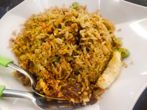 petai fried rice at Daily Green 吉祥素 - Blk 721 Ang Mo Kio in Northeast Singapore