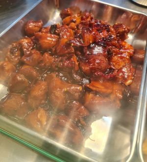 Gong Bao mock ~ 7/6/22 at Daily Green 吉祥素 - Blk 721 Ang Mo Kio in Northeast Singapore