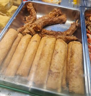 Spring Roll Ngoh Hiang ~ 7/6/22 at Daily Green 吉祥素 - Blk 721 Ang Mo Kio in Northeast Singapore