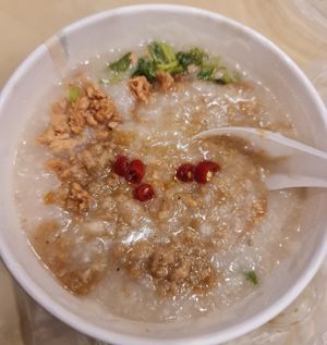 Omnimeat Porridge ~ 11/12/22 at Daily Green 吉祥素 - Blk 721 Ang Mo Kio in Northeast Singapore