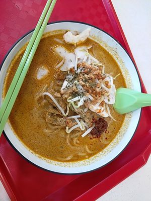 Laksa Sep 2024 $5.50 at Daily Green 吉祥素 - Blk 721 Ang Mo Kio in Northeast Singapore