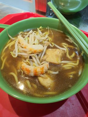 Prawn Noodle at Daily Green 吉祥素 - Blk 721 Ang Mo Kio in Northeast Singapore