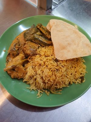 Nasi Briyani at Daily Green 吉祥素 - Blk 721 Ang Mo Kio in Northeast Singapore