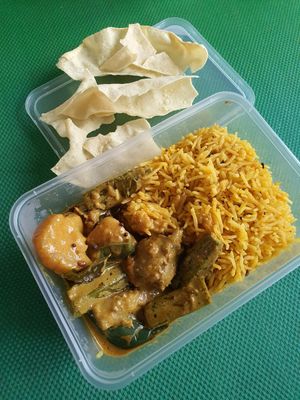 Nasi Briyani at Daily Green 吉祥素 - Blk 721 Ang Mo Kio in Northeast Singapore