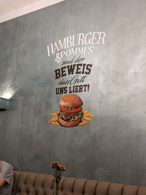 Decoration at Burger Steig in Berlin