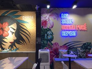 Good vibe at Ohana Poke in Bangkok