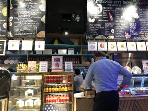 Many many selections  at Ohana Poke in Bangkok