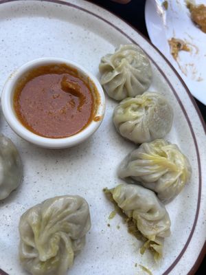 Dumplings  at Sartaj India Cafe in Sausalito
