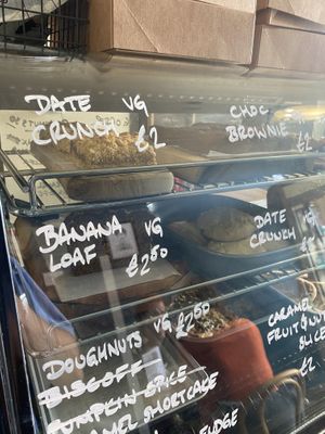 Vegan cake  at The Fix  in Burntisland