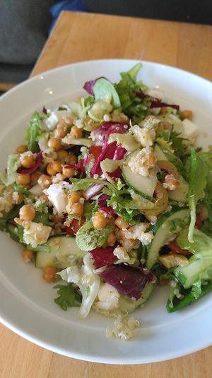 salad at The Fix  in Burntisland