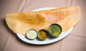 Dosa at Arya Bhavan in Chicago
