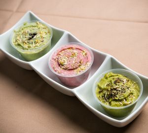 Vegan ice cream at Arya Bhavan in Chicago