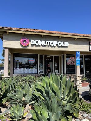 outside   at Donutopolis in Poway