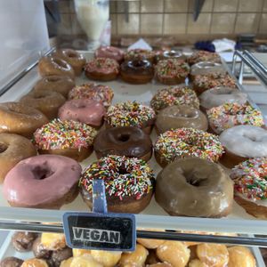 vegan cake donuts   at Donutopolis in Poway