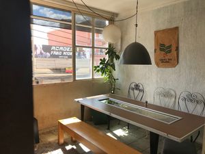 Separate lounge at Acervo Café in Brasilia