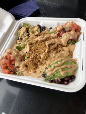 Ay Papi (Burrito bowl)  at Gangster Vegan in Riverdale Park