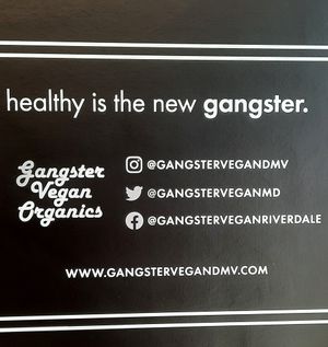  at Gangster Vegan in Riverdale Park