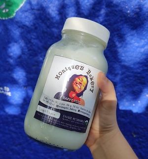 Coconut yoguer at Monique's Bakery and Cafe de Alta Nutrición in Merida