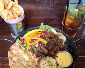 Shitake Shawarma at Bill's - Central in Cardiff