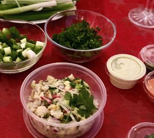 Vegan ceviche  at Seabirds Kitchen - Mall in Costa Mesa