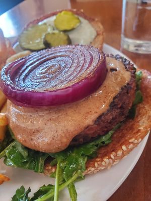 Beets Me Burger at Seabirds Kitchen - Mall in Costa Mesa