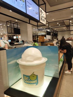 Deco at SIN - Mr Coconut - Jewel in East Singapore