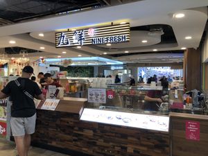 Store front at Nine Fresh - Causeway Point in North Singapore
