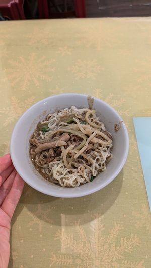 Sesame noodles at Guó Xiāng Yuán SùShí 國香園素食 in Hualien