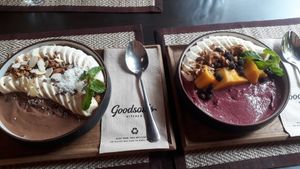 Smoothie bowls at Downtown - Vegan Garden Restaurant in Chiang Mai
