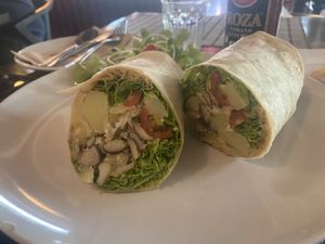 Mushroom wrap  at Downtown - Vegan Garden Restaurant in Chiang Mai