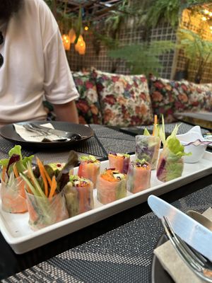   at Downtown - Vegan Garden Restaurant in Chiang Mai