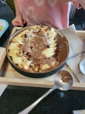 Cacao bowl at Downtown - Vegan Garden Restaurant in Chiang Mai