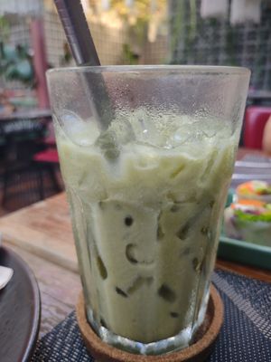 Matcha 🍵 at Downtown - Vegan Garden Restaurant in Chiang Mai