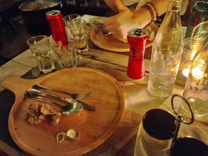 We had eaten everything before I could take a photo! at Downtown - Vegan Garden Restaurant in Chiang Mai