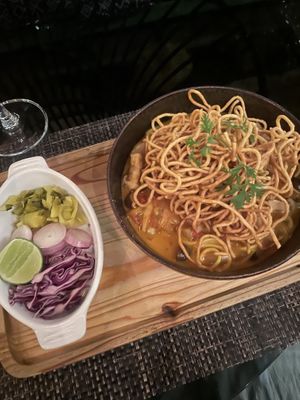 Khao soi   at Downtown - Vegan Garden Restaurant in Chiang Mai
