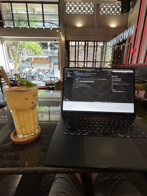   at Downtown - Vegan Garden Restaurant in Chiang Mai