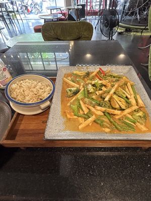   at Downtown - Vegan Garden Restaurant in Chiang Mai