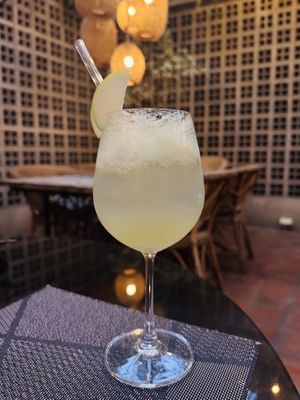 Green forest mocktail (180 THB)  at Downtown - Vegan Garden Restaurant in Chiang Mai