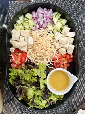 Noodle salad bowl (160 THB)  at Downtown - Vegan Garden Restaurant in Chiang Mai