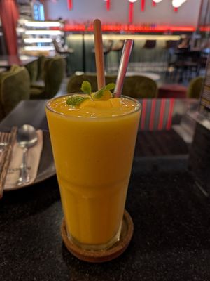 Mango Smoothie at Downtown - Vegan Garden Restaurant in Chiang Mai
