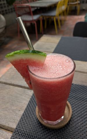 Watermelon Juice at Downtown - Vegan Garden Restaurant in Chiang Mai