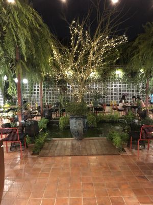 Outside vibe at Downtown - Vegan Garden Restaurant in Chiang Mai