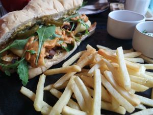 Philly cheese steak at Downtown - Vegan Garden Restaurant in Chiang Mai