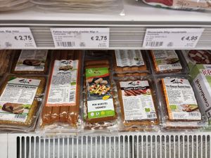 The usual suspects Taifun sausages etc at NaturaSi - Via Gerolamo Borsieri in Como