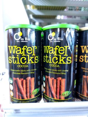 Vegan cookies for icecream at NaturaSi - Via Gerolamo Borsieri in Como