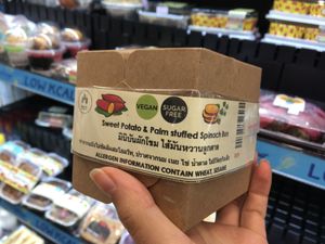 Stuffed bun at Kokonut in Bangkok