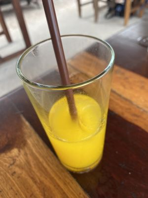 Fresh mango juice   at Crystal Bay in Koh Samui