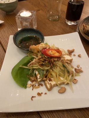 Mango salad 🥭 at Thuy in Lund