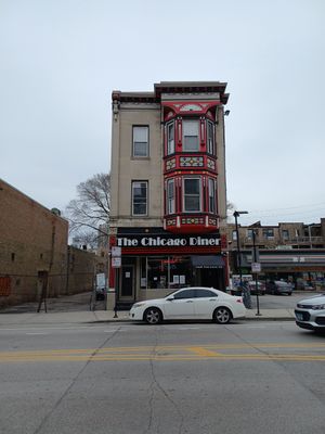 Front at The Chicago Diner - Lakeview in Chicago