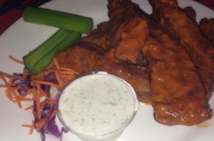 Buffalo seitan wingz at The Chicago Diner - Lakeview in Chicago